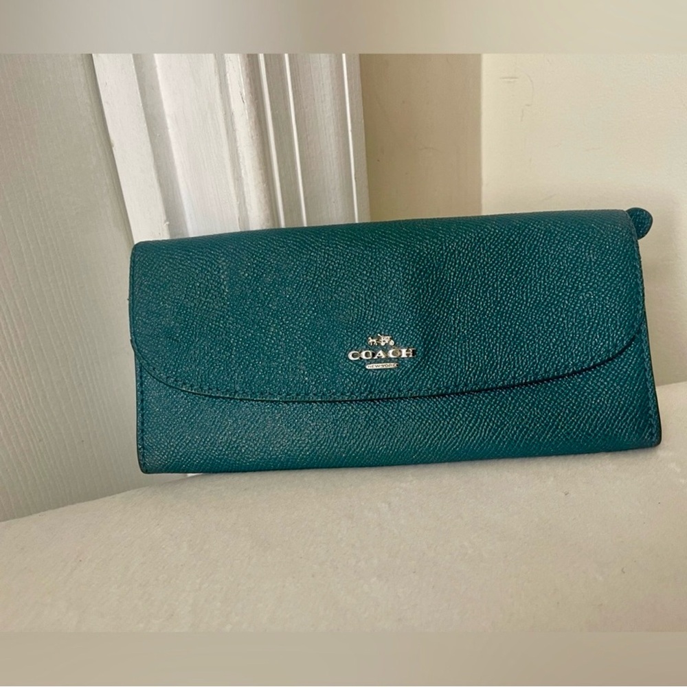 Coach Teal Women's Wallet